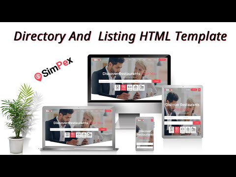 Creating a Stunning Directory and Listing HTML Template | Download Website Themes