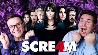 SCREAM 4 (2011) *REACTION* PRESIDENTS OF THE JILL ROBERTS FAN CLUB! (MOVIE COMMENTARY)