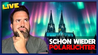 SCHON WIEDER POLARLICHTER ÜBER DEUTSCHLAND? Hoher KP-Index! 🔴LIVE