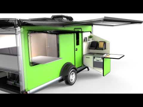 Videó: A SylvanSport's Vast Bármilyen Típusú Utazási Pótkocsi, Amire Szüksége Van