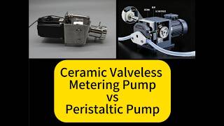Ceramic Valveless Metering Pump vs Peristaltic Pump