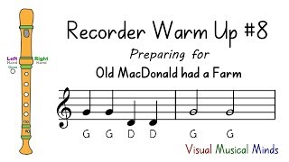 Recorder Warm-Up #8: Preparing for 