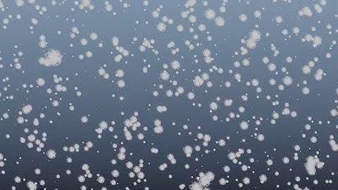 Falling snow by Maya MASH for Layout