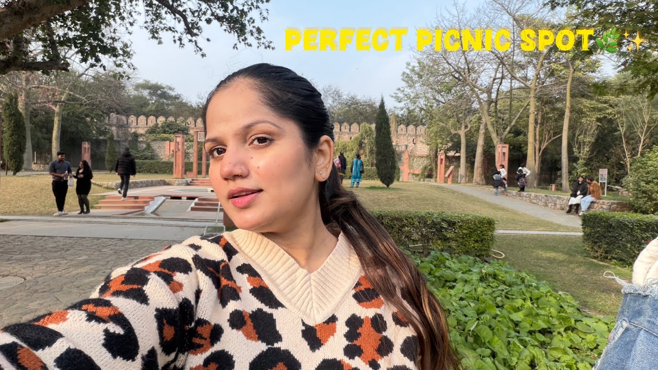 Ye Delhi Ka Perfect Picnic Spot Hai 😍 | Sunder Nursery Vlog🌿✨