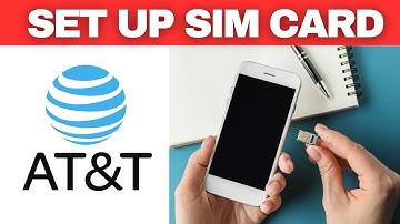 How To Set Up At&t Prepaid Sim Card (2025)