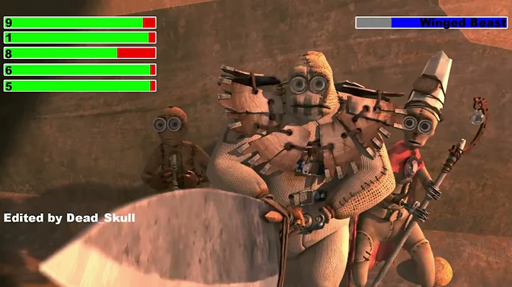 9 (2009) Winged Beast Fight with healthbars