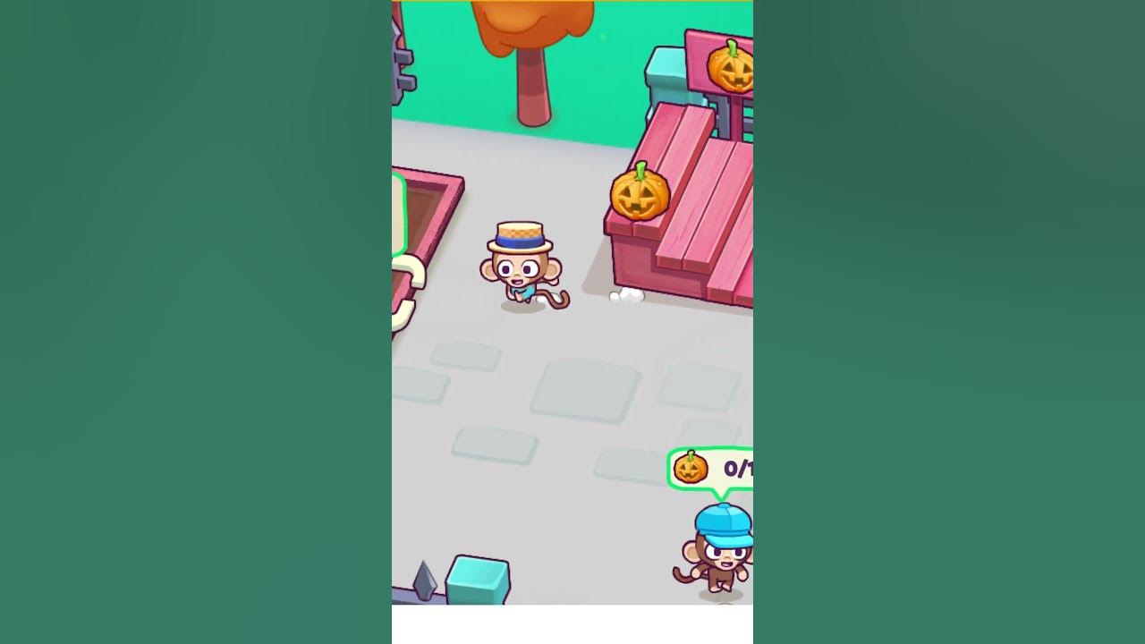 Monkey Mart - The Halloween Event  Walkthrough online Game Poki 