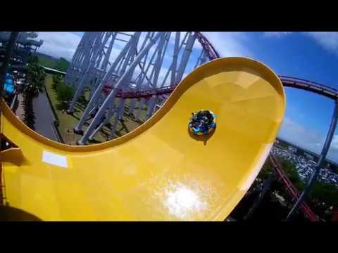 長島スパーランド ブーメランツイストがまるでジェットコースター Youtube