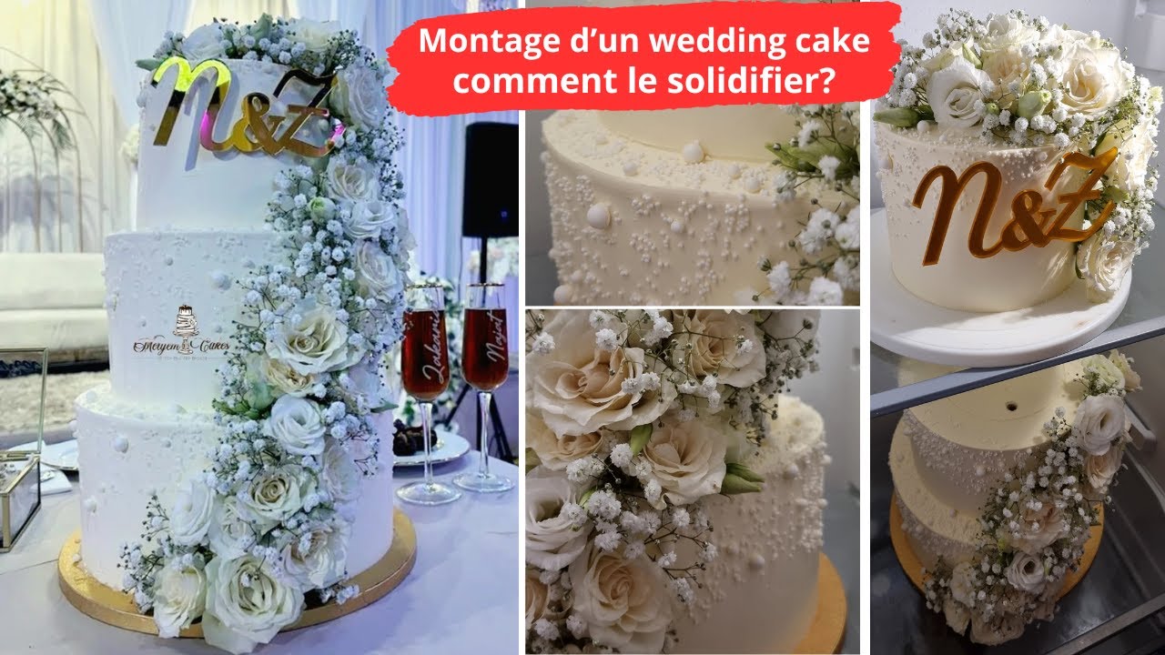 Comment monter une pièce montée/wedding cake en toute sécurité?