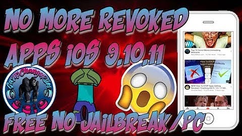 STOP APPS GETTING REVOKED / CRASHING iOS 9,10,11 (No Jailbreak/PC) iPhone,iPod,iPad
