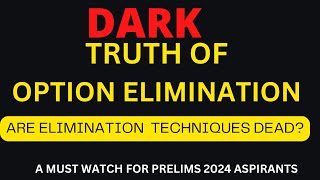 How to apply option elimination in UPSC PRELIMS 2023 #iaswithsantosh #iasprep #iasprelims2024