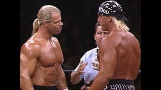 WWE 2K20 WCW Road Wild 1997 World Title Hulk Hogan Vs Lex Luger - YouTube