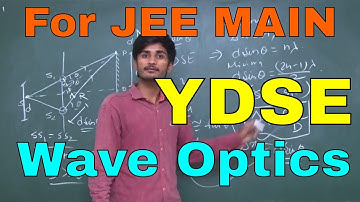 YDSE || Wave Optics || Part-1 || For IIT JEE/JEE MAIN/NEET || By-Kartikey Pandey(IIT BHU)