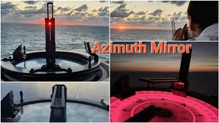 Azimuth Mirror. | to take bearing of any object. by Azimuth Mirror.