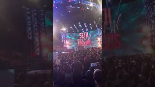 Seth Rollins interrupted Drew’s Entrance