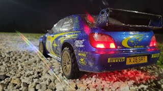 Kyosho 2002 WRC Impreza Late Night Parking Lot Rally Rip 🚗💨