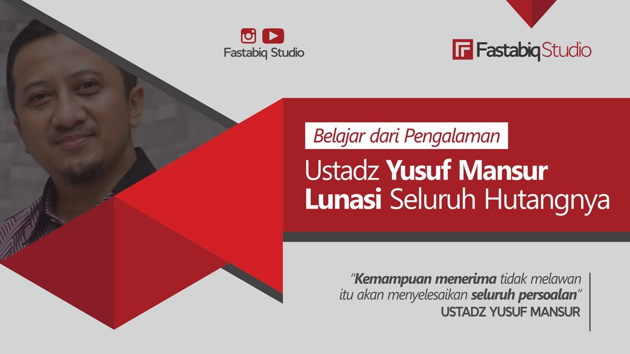 Cara Cepat Melunasi Hutang 100 Terbukti Ustadz Yusuf Mansur YouTube