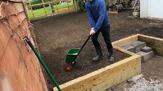 Seeding a New Lawn with Grass (timelapse) by Garden Lawncare Guy 42,937 views 2 years ago 4 minutes, 39 seconds