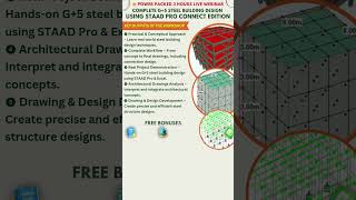 Live Webinar on “Complete G+5 Steel Building Design Using STAAD PRO CONNECT EDITION by SSC