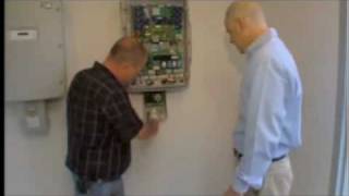 Union workers install solar panels