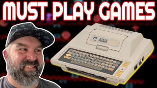 Atari 8bit Computer Games that You MUST PLAY