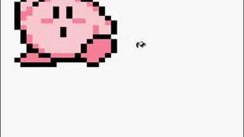 How to Draw an 8 Bit Kirby