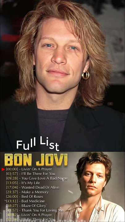 Bon Jovi slow rock greatest hits full album