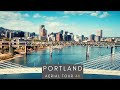 Downtown Portland, Oregon - 4K AERIAL TOUR