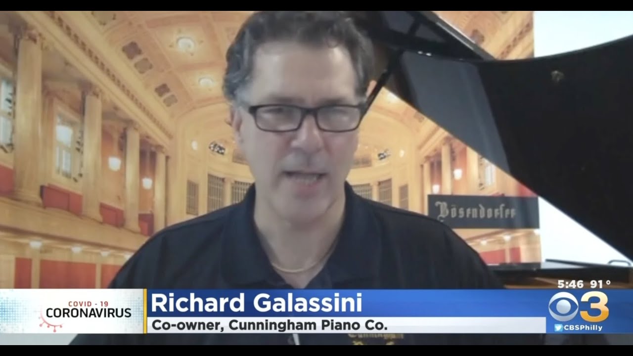 Cunningham Piano Company On Cbs News Philadelphia Youtube