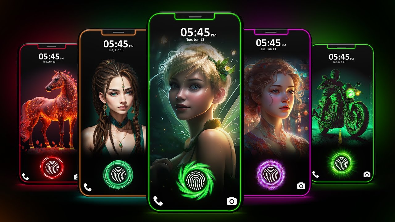 Fingerprint Animation Live HD - YouTube