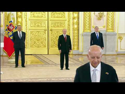Ceremony to present letters of credence