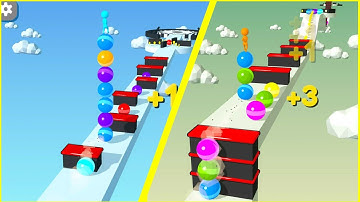 🟢 🟡 Stack Rider Vs Stack Rider | Gameplay Android ios | Android Gameplay Video | NO. MS21C