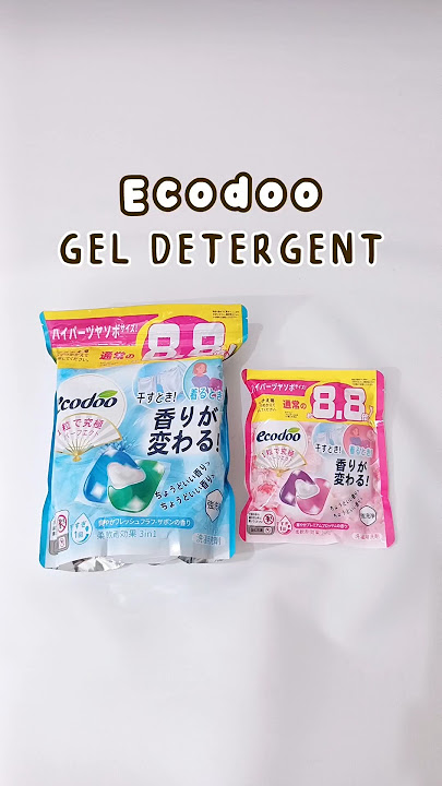 Ecodoo gel detergent #geldetergent #deterjen #fyp