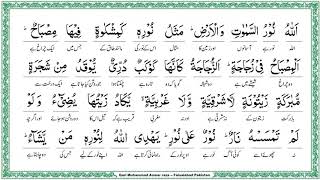 Surah,An Noor,30_46, Abdul Basit