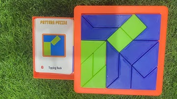 Tipping Rock | Creative Pattern Puzzle Challenge | Game | Challenge no 8 | #creativepuzzle #creative