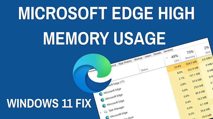 Microsoft Edge High Memory Usage in Windows 11 FIX