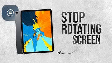 How to Stop iPad Screen from Rotating (tutorial)