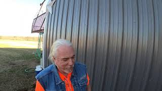 30x40 metal barn walkthrough