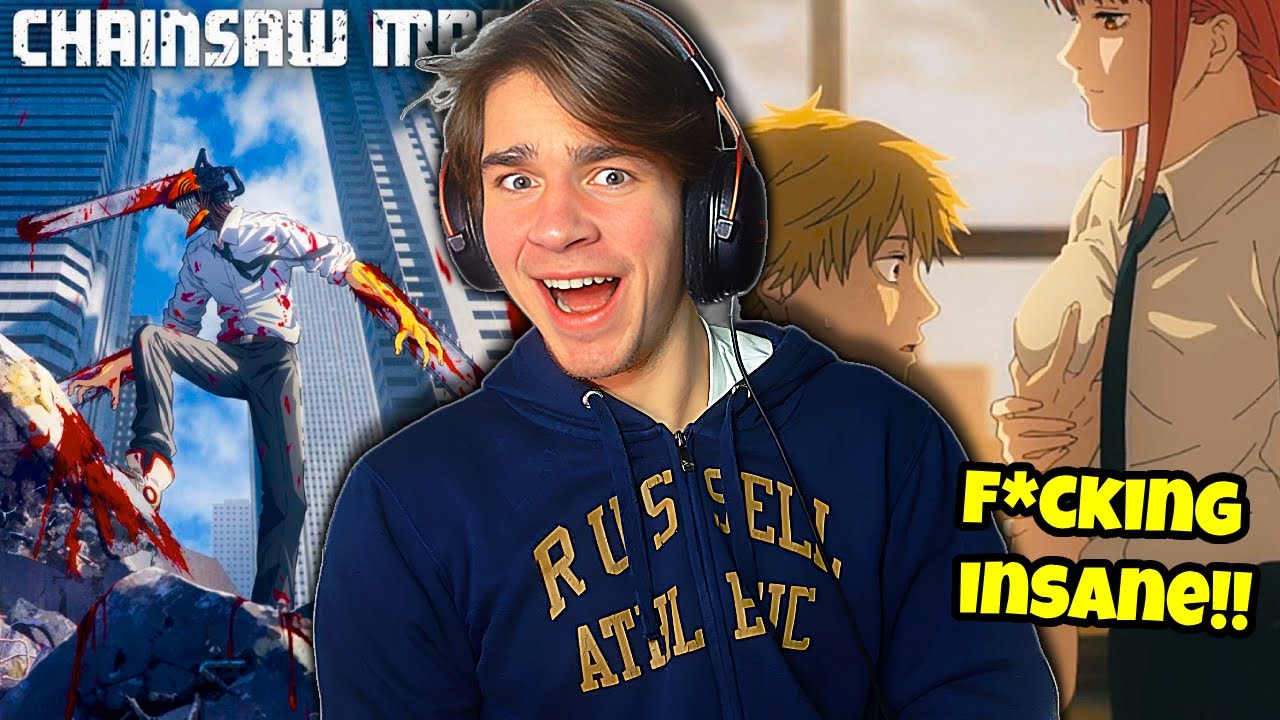 FIRST TIME WATCHING *CHAINSAW MAN* (Episode 1-12 Reaction)