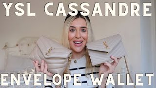 Ysl Cassandre Envelope Chain Wallet Review - Saint Laurent Cassandre Bag vs Toy Loulou Bag