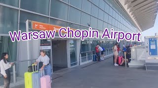 First Impressions: Warsaw Chopin Airport (Walking Through the Terminal)