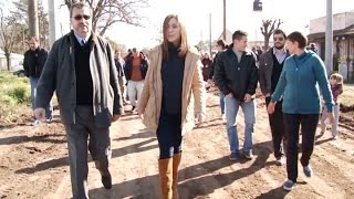 Vidal, visitó los partidos de Leandro Alem y General Arenales