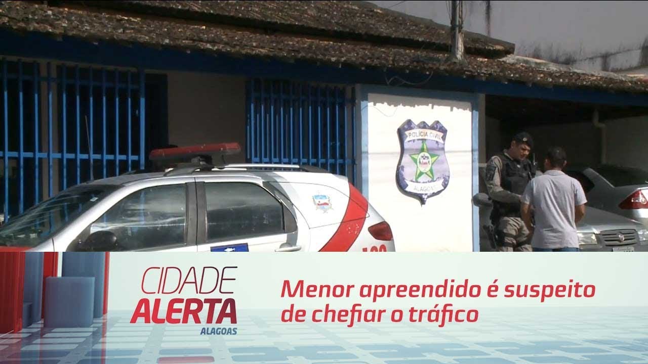 Menor apreendido é suspeito de chefiar o tráfico em Marechal Deodoro