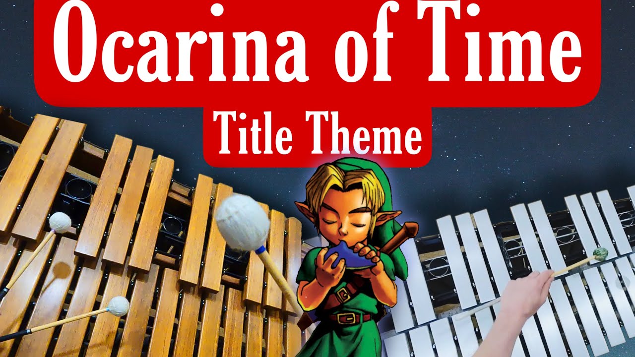Ocarina of Time Title on PERCUSSION Zelda POV Cover YouTube
