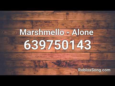 Marshmello Alone Roblox Id Music Code Youtube - marshmello song code for roblox