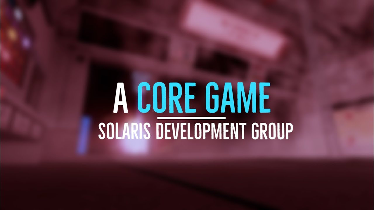 A Core Game Start Up - YouTube