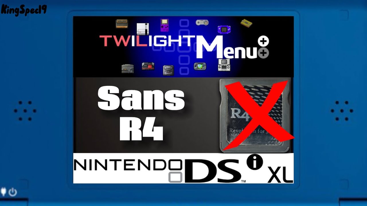 TWiLightMenu++ de la DSi XL sans R4 [Tuto] - YouTube