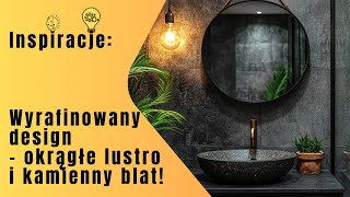 Inspiracje: Nowoczesna łazienka w stylu industrialnym – kamień, metal i mosiężne akcenty!