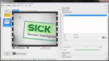 SICK Inspector Pattern Setting Training