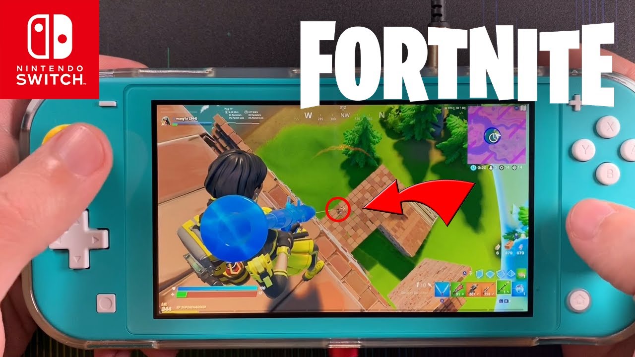 Kann Man Auf Der Nintendo Switch Lite Fortnite Spielen Fortnite on the Nintendo Switch Lite #72 - YouTube